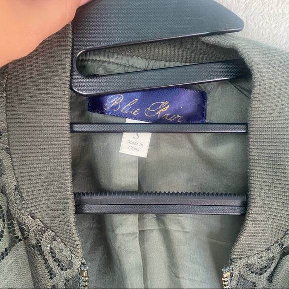 Green Bomber Jacket - Picture 2 of 5